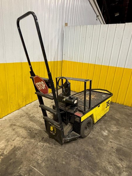 24 VOLT EZ-GO MODEL XI-640 TEXTRON CHASER/TUGGER CART #35: YOBRO #24633