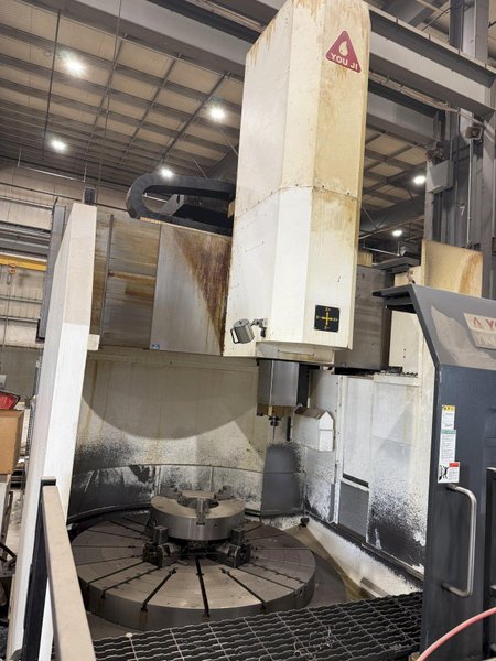 Used 2018 Youji YV-1600 ATC+C CNC Vertical Turret Lathe with Live Tooling For Sale