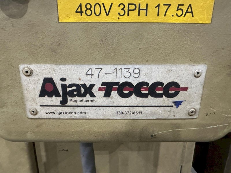 150 KW 2008 AJAX-TOCCO MODEL PACER-S10 ANNEALING INDUCTION MACHINE: STOCK #22585