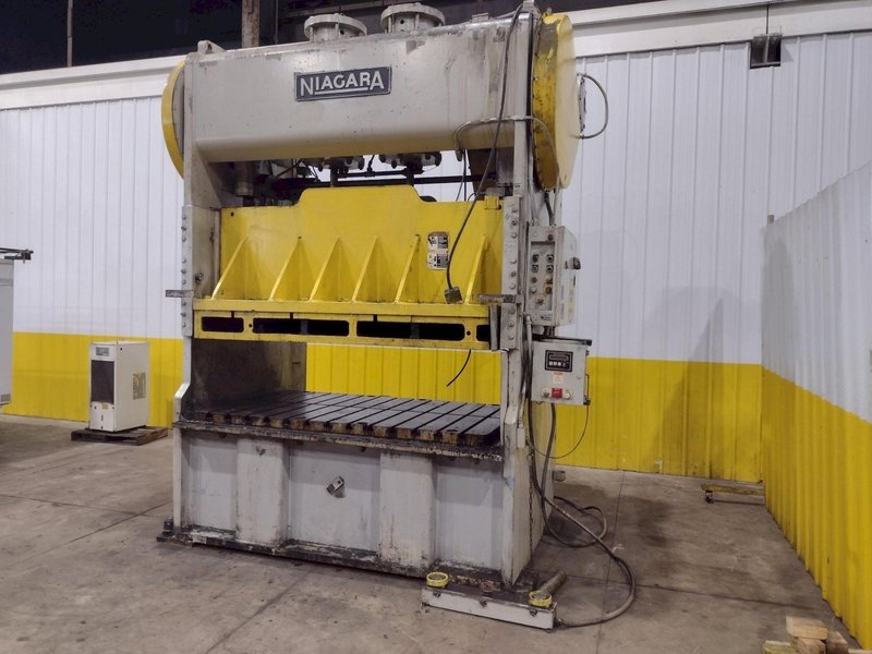 150 TON NIAGARA MODEL PN-150-84-48 SS SSDC STAMPING PRESS, 6" STROKE: STOCK #17008