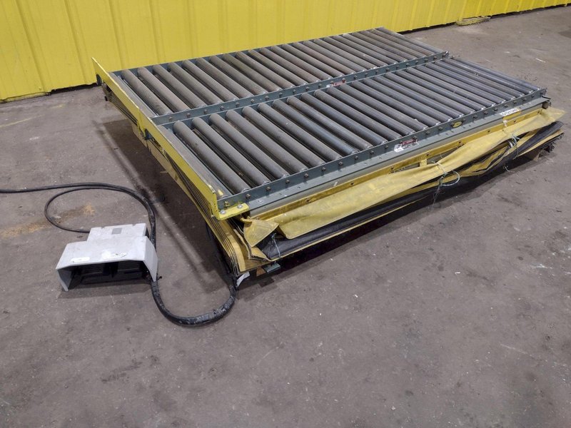 4000 LBS SOUTHWORTH MODEL #LS4-48W HYRAULIC SCISSOR LIFT TABLE 110V: STOCK #20936