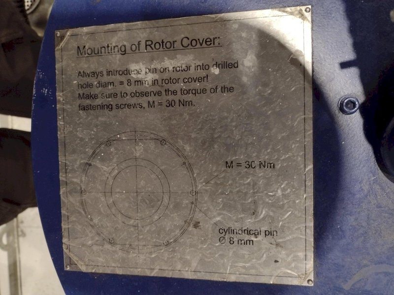 30 GPM ZYKLOMAT MODEL #AKBF-R CONTINUOUS COMPACT BELT FILTER, WITH TURBO-HKS CENTRIFUGE SEPERATOR: YOBRO #24734