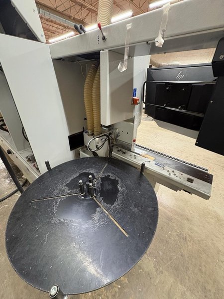 Biesse Akron 1330 A Single-Sided Edgebander, 2024 – Pre-Mill, Corner Rounding, Scraping, Buffing, Touchscreen Control