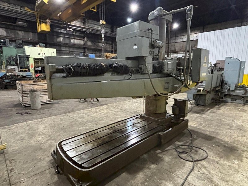7' x 15" GIDDINGS &amp; LEWIS MODEL #962 G&amp;L RADIAL DRILL: YOBRO #24530