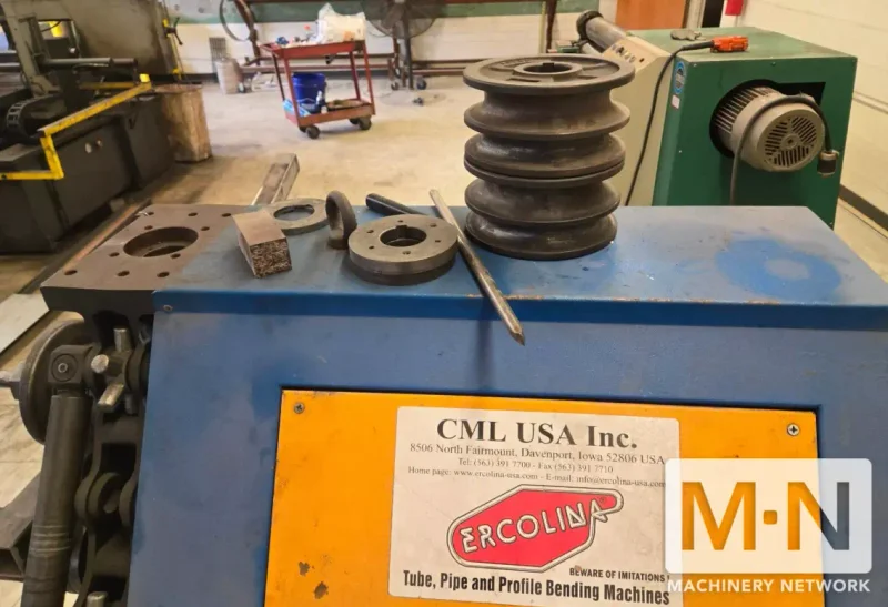 Ercolina EUR 76 Programmable Three-Roll Profile Section Bender, 2008