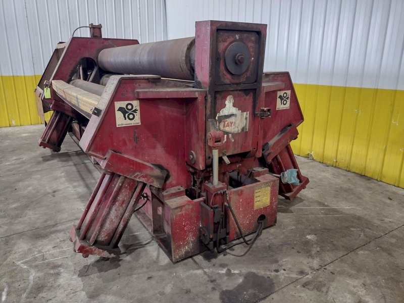 10' X 1" MONTGOMERY MODEL #4R-120100 4-ROLL HYDRAULIC PLATE BENDING ROLL: STOCK #17021