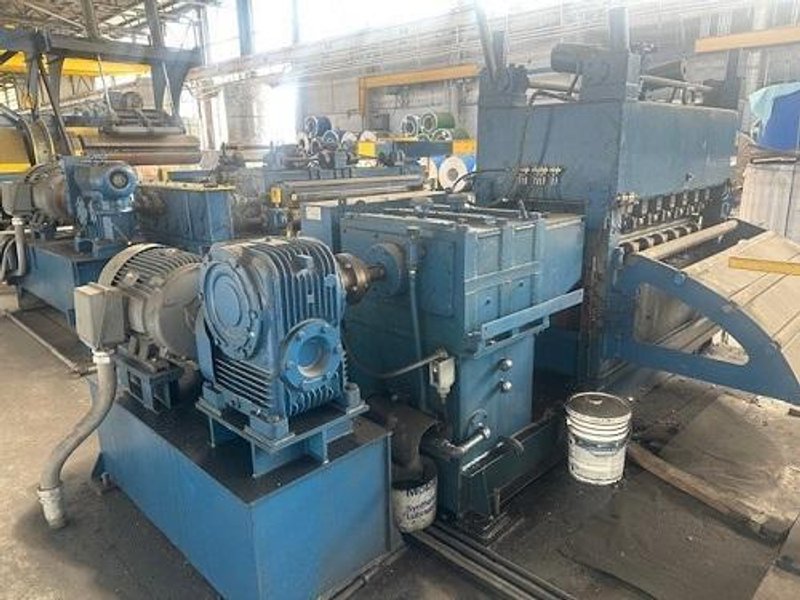 60” x .125” x 40,000# ROWE / HERR VOSS ROLL FEED CTL LINE