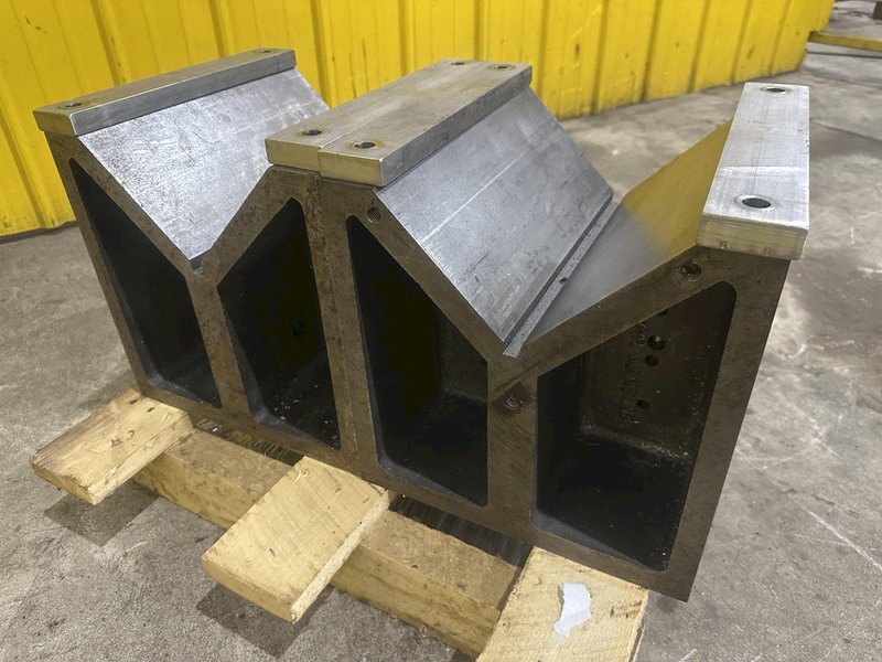 (2)12&quot; X 12&quot; X 12&quot; V PRECISION WORK HOLDING V-BLOCKS: STOCK #23512