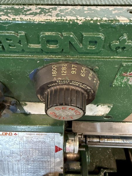 16&quot; X 54&quot; LEBLOND REGAL SERVO SHIFT ENGINE LATHE. STOCK #0775225