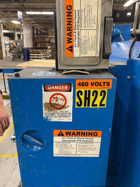 3/16″ x 10′ Wysong 1010-R3 Power Squaring Shear, 1978