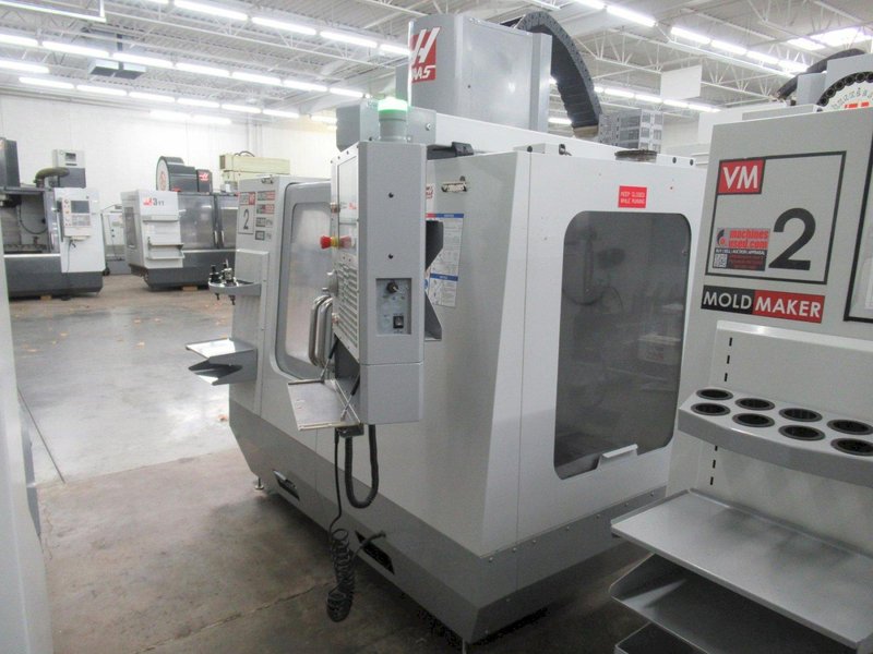 Haas VF-2SS CNC Vertical Machining Center, 12K Spindle, 24 Station ATC, Probing System, Coolant, Chip Auger