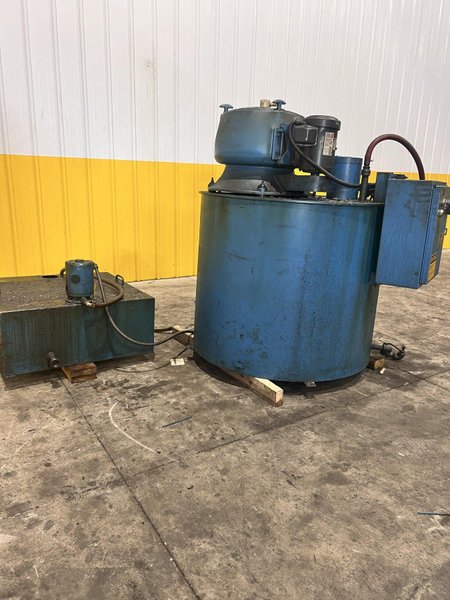 2 HP BARRETT MODEL #125 CLARIFUGE 3600 RPM CHIP SPINNGER WRINGER CENTRIFUGE: STOCK #23459