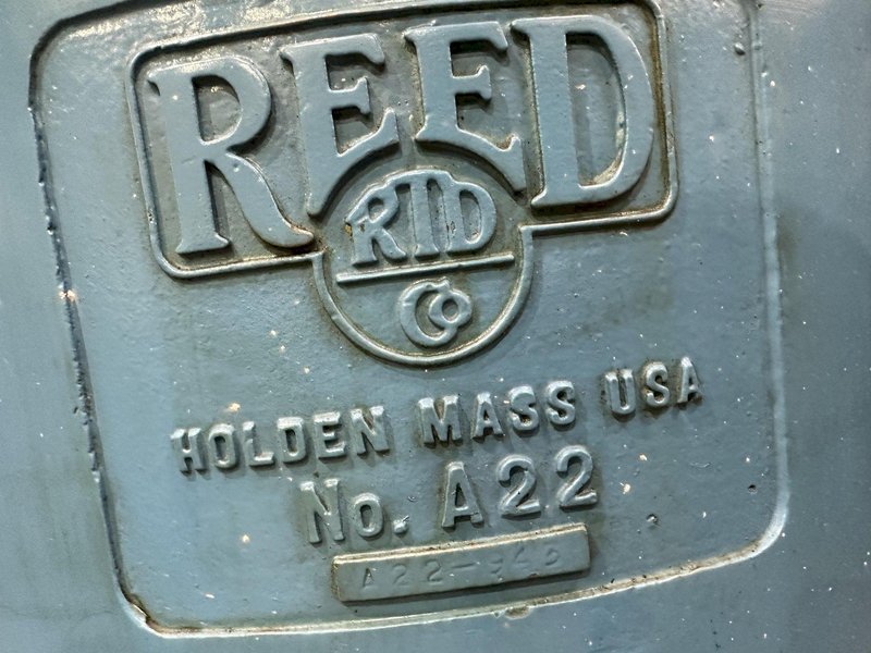 REED MODEL #22A  THREAD ROLLER: STOCK #77968