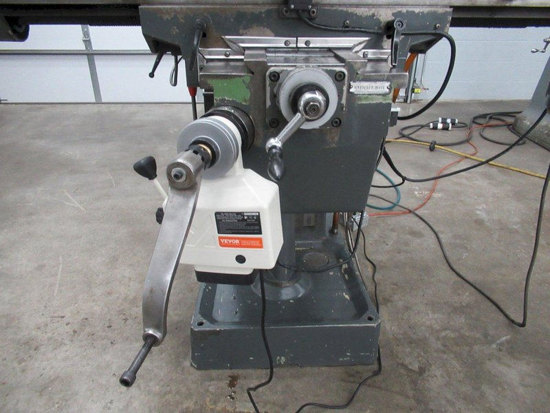 Lagun FTV-2 Vertical Knee Mill, 10" x 50" Table, Variable Speed, 3-Axis DRO, Power Feeds