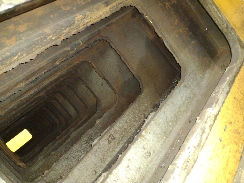 270” X 92” HEAVY DUTY T-SLOTTED SET-UP TABLE: STOCK #22996