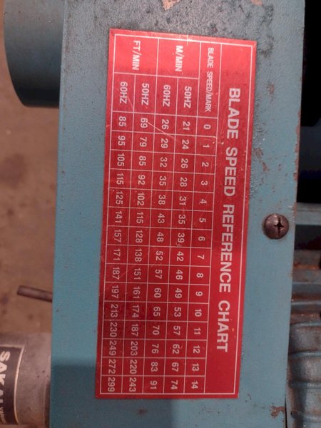 12" x 12" KALAMAZOO MODEL #KC12AX AUTOMATIC HORIZONTAL BANDSAW: STOCK #18788