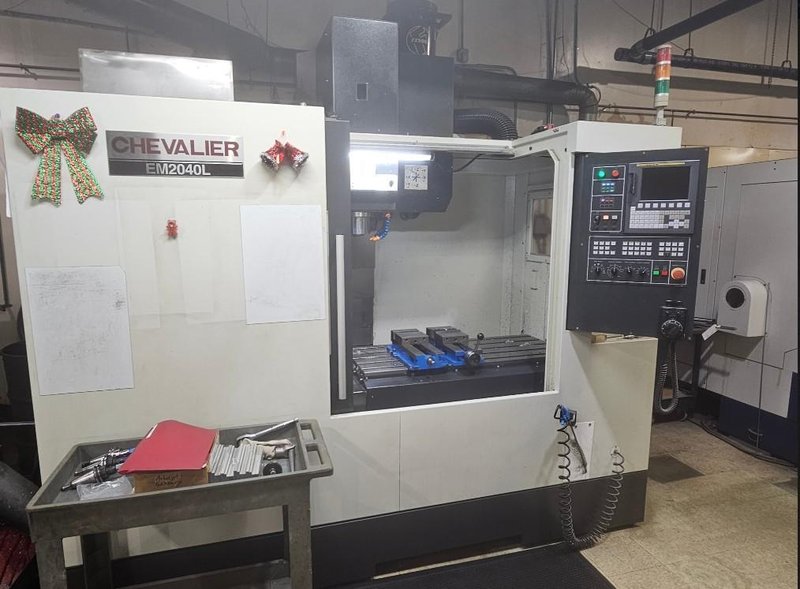 Used 2009 Chevalier EM-2040L CNC Vertical Machining Center For Sale