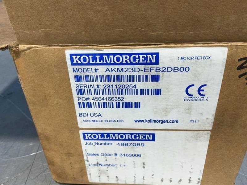 KOLLMORGEN PM SERVOMOTOR   -  AKM23D-EFB2DB00