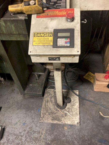 3,000 LB X 12&quot; X .078&quot; CWP SERVOMATIC COIL FEEDLINE. STOCK # 0669325