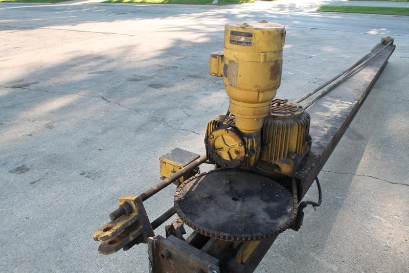 3 TON ACECO JIB CRANE W/HOIST:  STOCK #63908