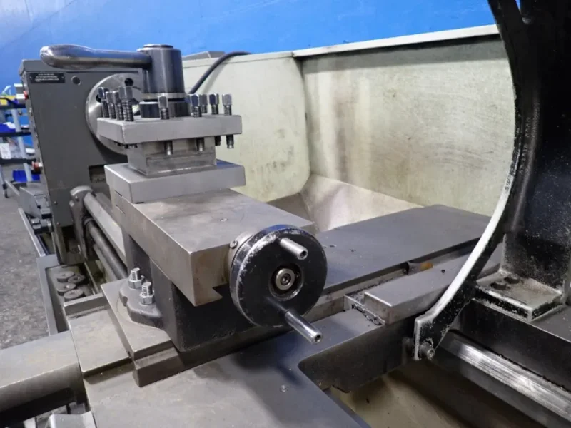 CLAUSING 21"/32" X 128" GAP BED LATHE  -  COLCHESTER MASTIFF VS