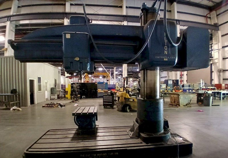 8&#039; x 19&quot; CARLTON MODEL #4A RADIAL ARM DRILL: YOBRO #24183