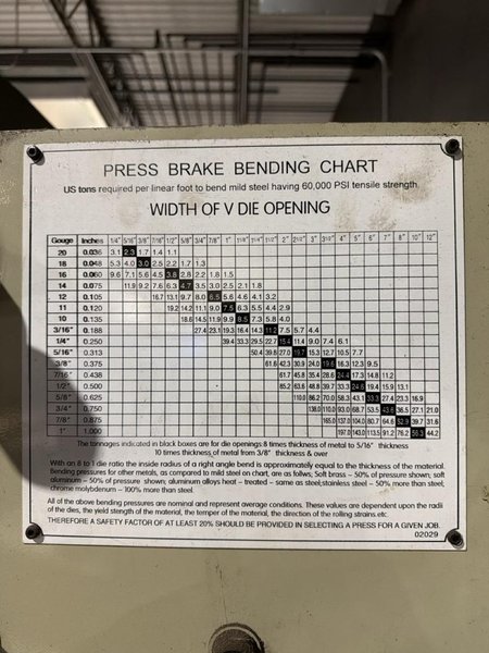 88 Ton x 8′ US Industrial USHB88-8M Hydraulic Press Brake, 2016 – Backgauge