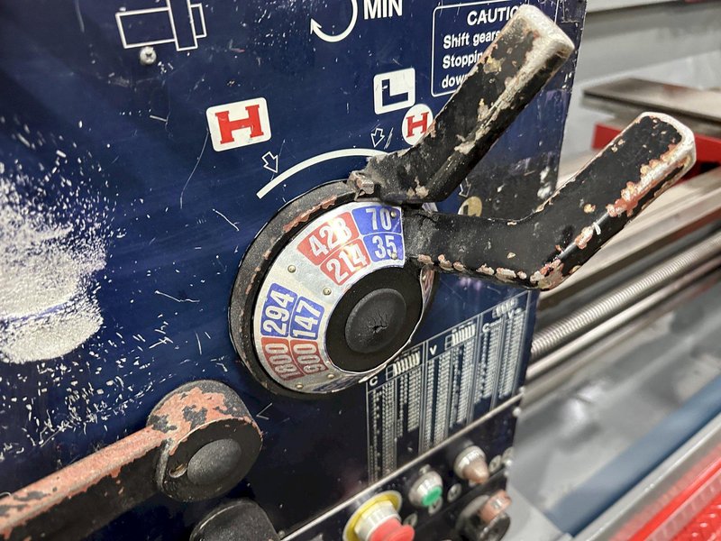 17&quot;X 60&quot; SUNNY MODEL GE1760 GAP BED ENGINE LATHE: STOCK #77717