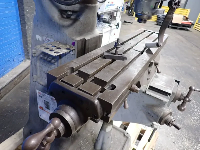 BRIDGEPORT 42" X 9" VERTICAL MILL