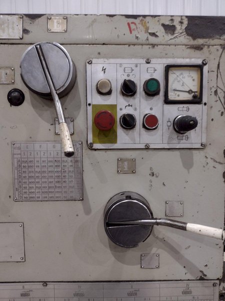 25&quot;/35&quot; X 157&quot; HERCULES MODEL #SPM-630x4000 GAP BED ENGINE LATHE 4&quot; HOLE: STOCK 12137