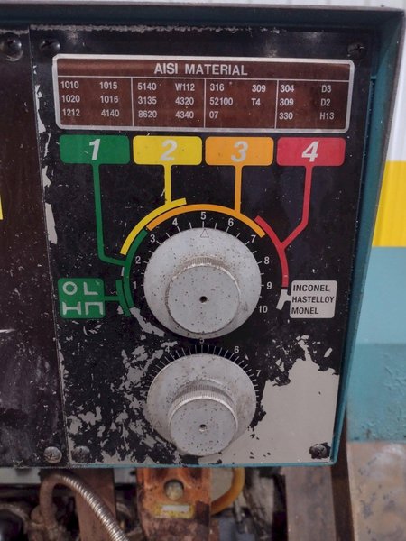 12" x 12" KALAMAZOO MODEL #KC12AX AUTOMATIC HORIZONTAL BANDSAW: STOCK #18788