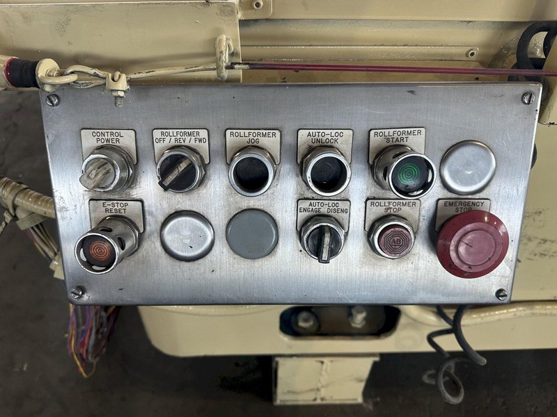 10 STAND X 3.5&quot; ARBOR X 42&quot; BRADBURY RAFTED STANDING SEAM 360/ STANDING SEAM PANEL II ROLLFORMER: STOCK #16967