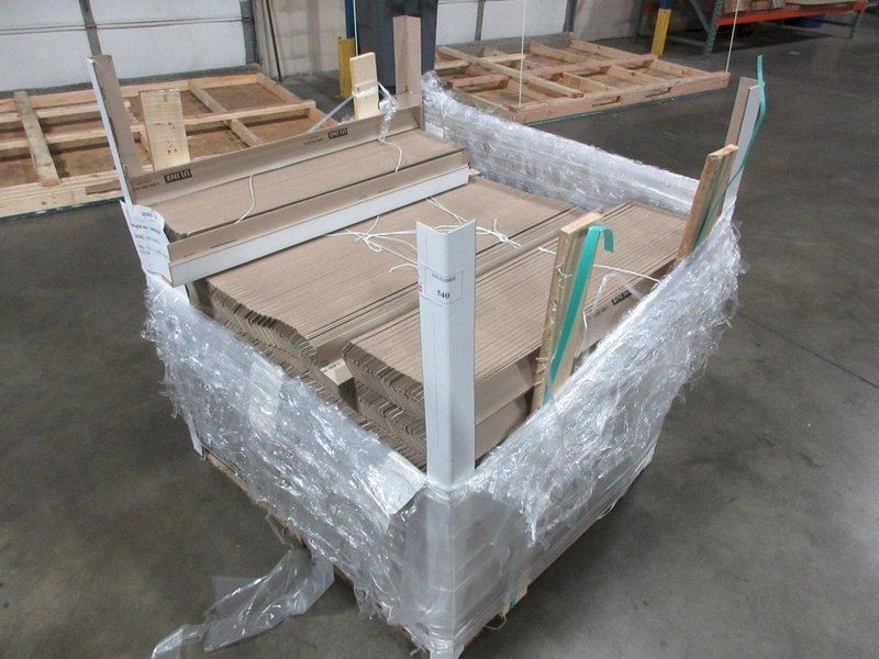 Uline Corner Protectors Partial Pallet, 36&quot; Length- Auction Item