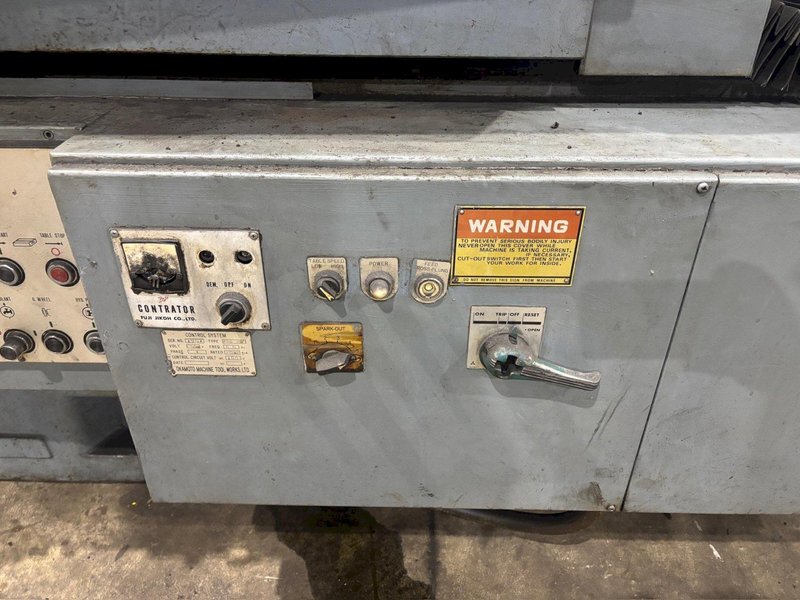 20" X 80" OKAMOTO MODEL #PSG 205 3 AXIS HORIZONTAL PRECISION SURFACE GRINDER: YOBRO #24516