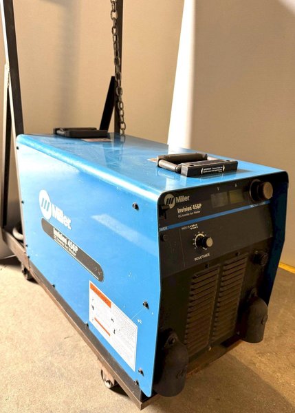 450 Amp Miller DC Inverter Arc Welder Invision 456P, 3 Phase