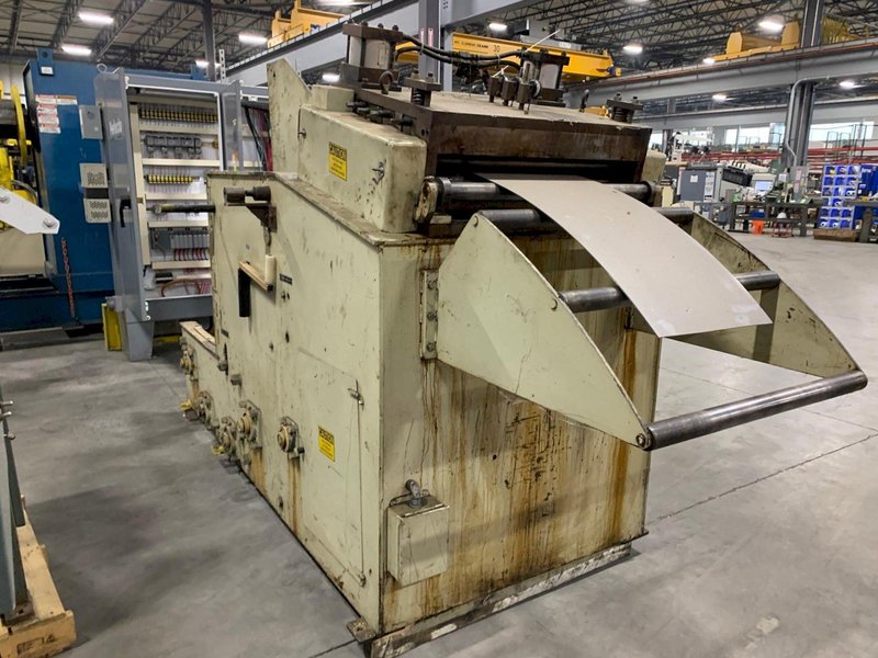 CWP Coil Cradle Straightener Combination 12,500 Lb x 30" Wide