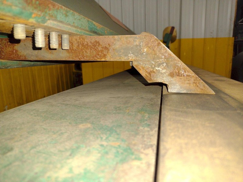 8' X 14 GAUGE NATIONAL MODEL #U6-9614 BOX &amp; PAN FINGER BRAKE: YOBRO #25800