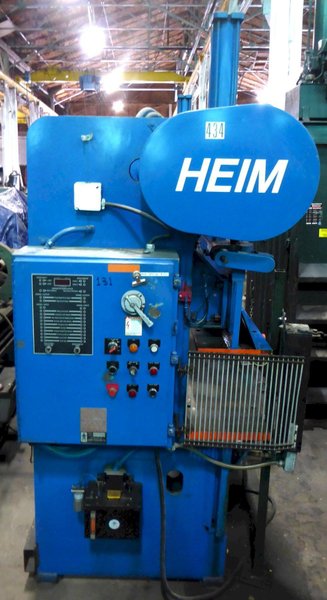 45 Ton Heim Mechanical Press Brake, 14" x 126" Flanged Bed, 3" Stroke, 12" SH, A.C., 1999