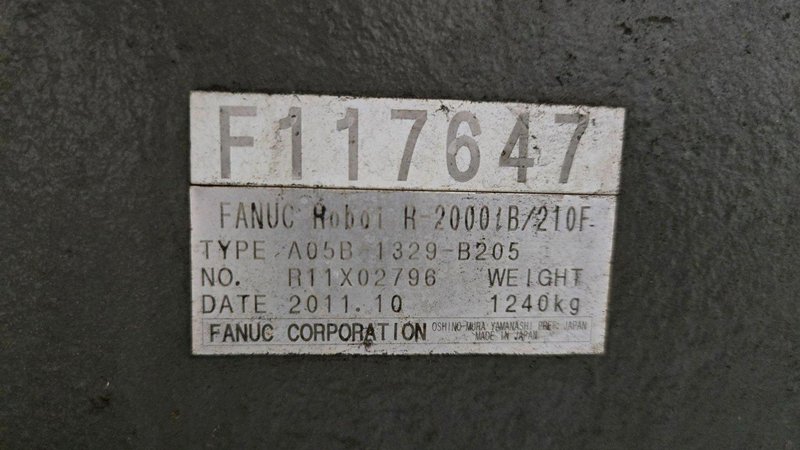 FANUC – R2000IB/210 W/ R-30IA Controls USED
