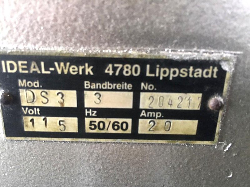 Ideal DS3 Butt Welder