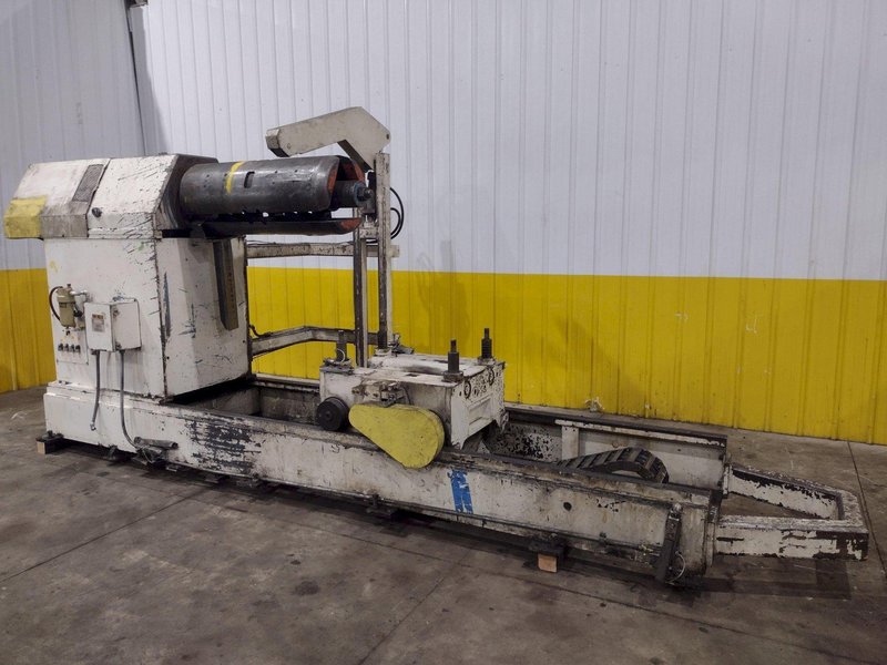 20,000 LB X 36" LITTELL MODEL #S200-36 UNCOILER COIL REEL &amp; CAR: YOBRO #25251