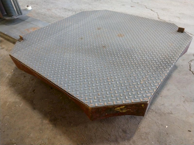 48&quot; LIBERTY INDUSTRIES SERIES 500 ROTARY TABLE STRETCH WRAPPER