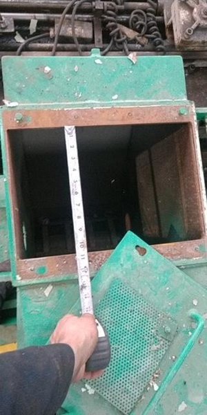 14&#039; X 16&#039; CUMBERLAND PLASTIC GRANULATOR: STOCK #18791