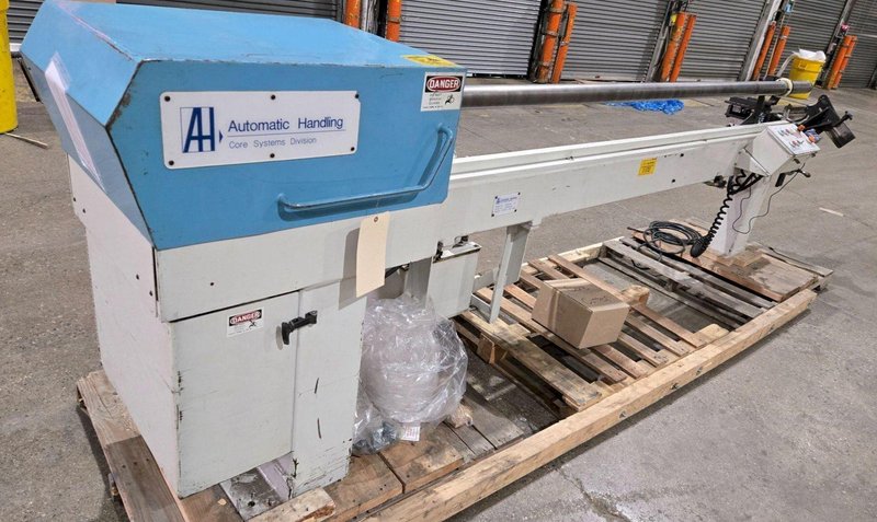 AUTOMATIC HANDLING PIRANHA-10 AUTOMATIC CORE CUTTER 3HP USED
