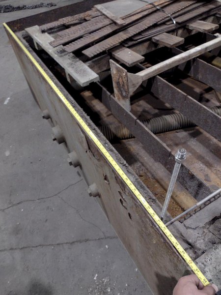 8&#039; X 15&#039; WATERJET TANK / PLASMA CUTTING TABLE: STOCK #23334