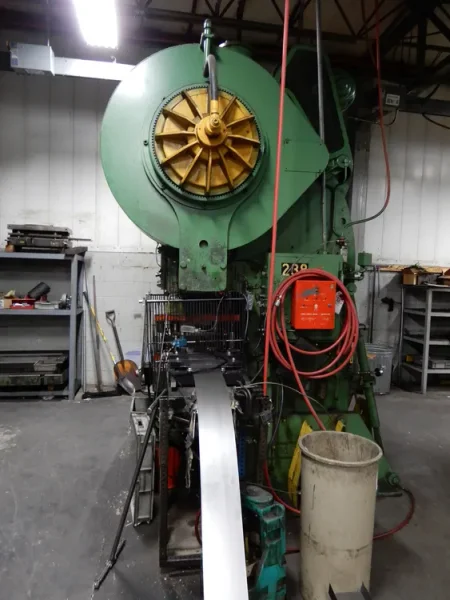 CLEARING 75 TON OBI PRESS, STOCK# 13964J