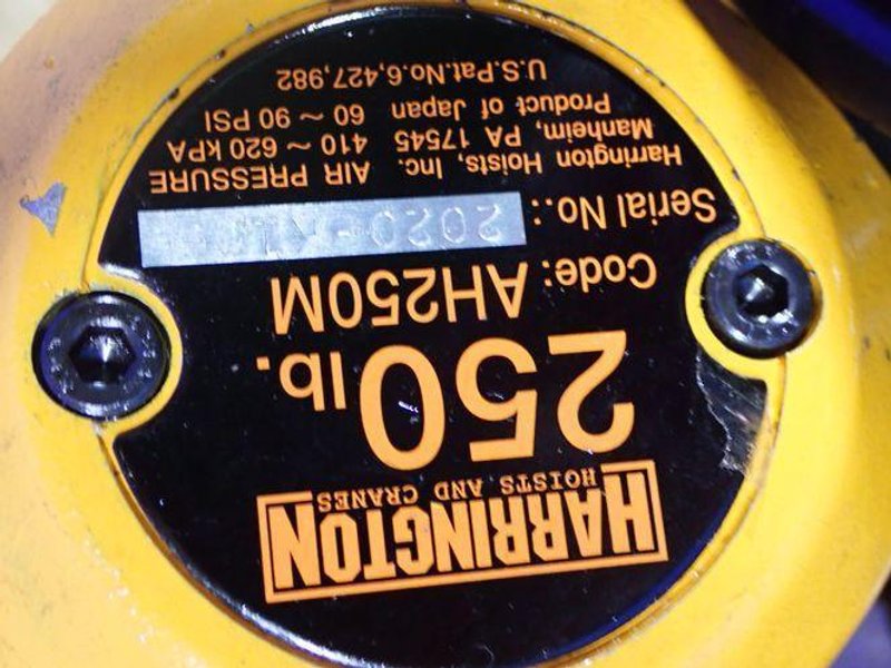 HARRINGTON 250 LBS HOIST   -  AH250M