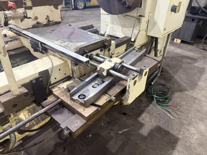 32" X 60" BIRMINGHAM MODEL #DL3260 GAP BED ENGINE LATHE 2006 5" HOLE : YOBRO #25339