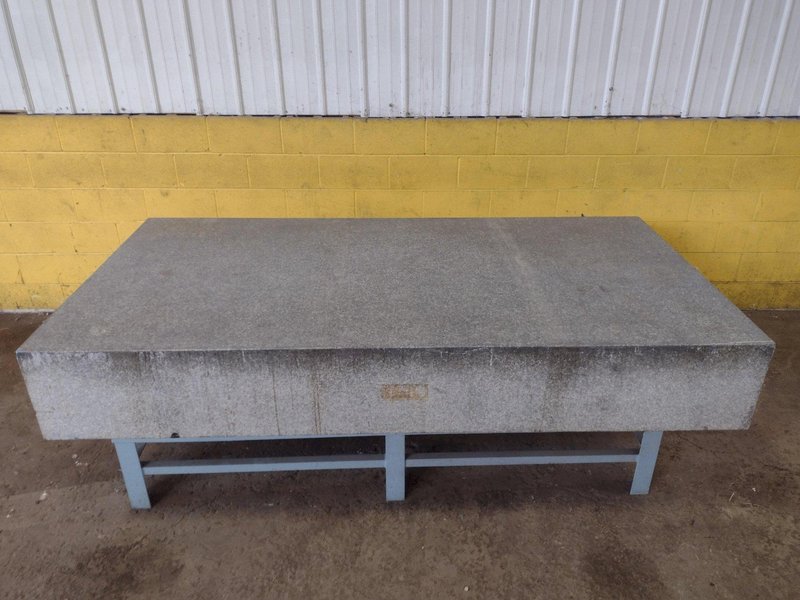 8&#039; X 4&#039; X 14&quot; CHALLENGE PRECISION LAYOUT INSPECTION GRANITE TABLE: STOCK #23796