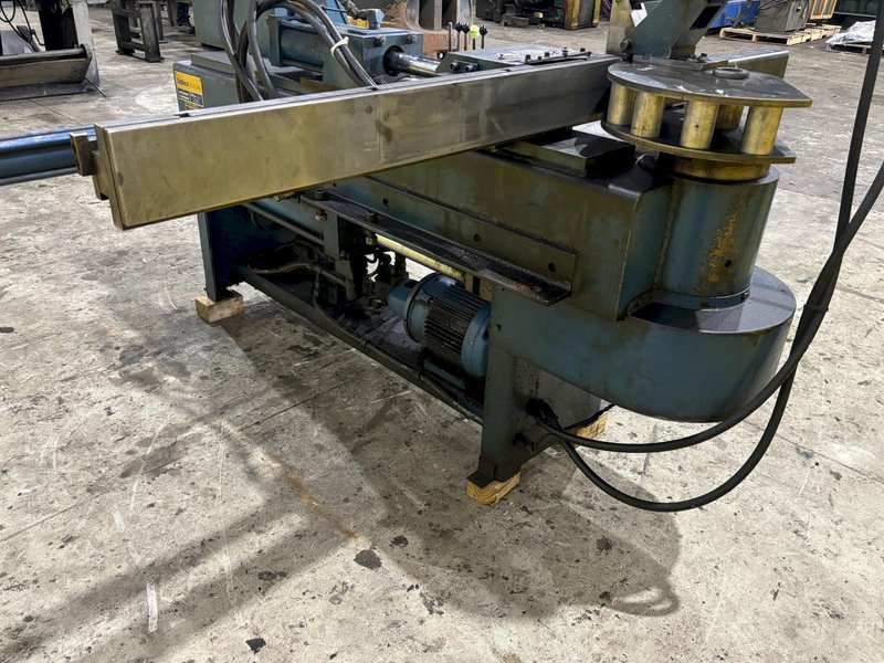 2&quot; WALLACE MODEL #1002 PROGRAMMABLE HYDRAULIC PIPE &amp; TUBE BENDER: STOCK #23183